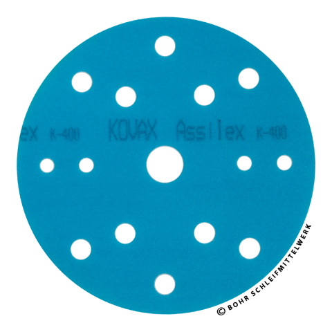ASSILEX Super Tack | Korn 400 | Dm. 152 mm | 15 - Loch | VPE=25 Stk