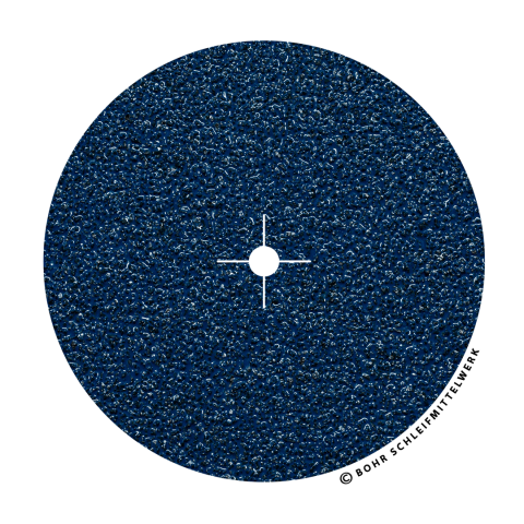 ZMXL Velour | Korn 36 | Dm. 125 mm | Mittelloch 8 mm mit 4 Schlitzen | Nr. 32SB